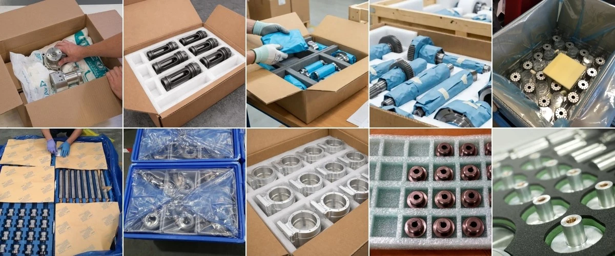 CNC Machined Connectors Packaging CNC Machined Connectors Packaging